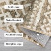 Washable Rugs Large Modern Bordered Playroom Carpet Non-Shedding Low Pile Stain-Resistant Ultra Soft Foldable Accent Rug for Living Room Office - 4 of 4