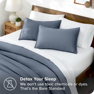 Twin/Twin XL Indigo TENCEL™ Lyocell Eco-Friendly Duvet Cover Set