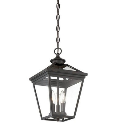 Ellijay English Bronze 3-Light Outdoor Hanging Lantern