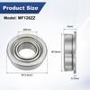 Unique Bargains Durable Chrome Steel Flanged Ball Bearing 10 6mm x 12mm x 4mm - 3 of 4