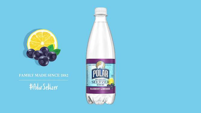 Polar Seltzer Water Cranberry Lime - 20 fl oz Bottle, 2 of 4, play video