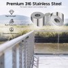 Yescom 30 packs 5/16" Beveled Washers Cable Railing Hardware Kit 30 Degree Angled 316 Stainless Steel - 4 of 4