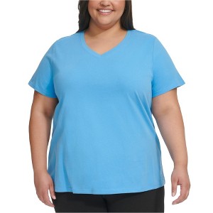 Calvin Klein Womens Solid Basic T-Shirt - 1 of 1