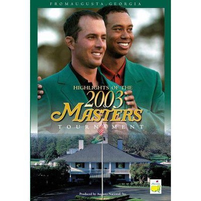 Highlights Of The 2003 Masters Tournament (DVD)(2003)