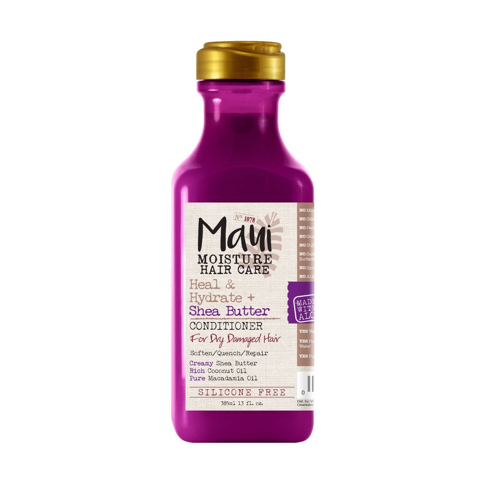 Maui Moisture Heal & Hydrate + Shea Butter Conditioner to Repair & Deeply Moisturize Tight Curly Hair - 13 fl oz