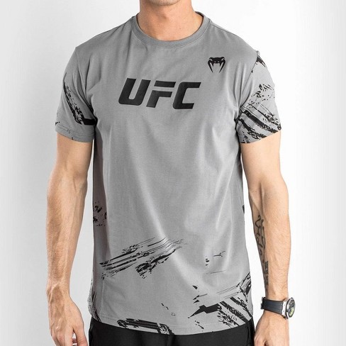 Venum UFC Authentic Fight Week 2.0 T-Shirt - Small - Gray/Black