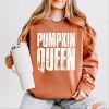 Simply Sage Market Pumpkin Queen Distressed Lightweight Garment Dyed Sweatshirt - 2 of 4