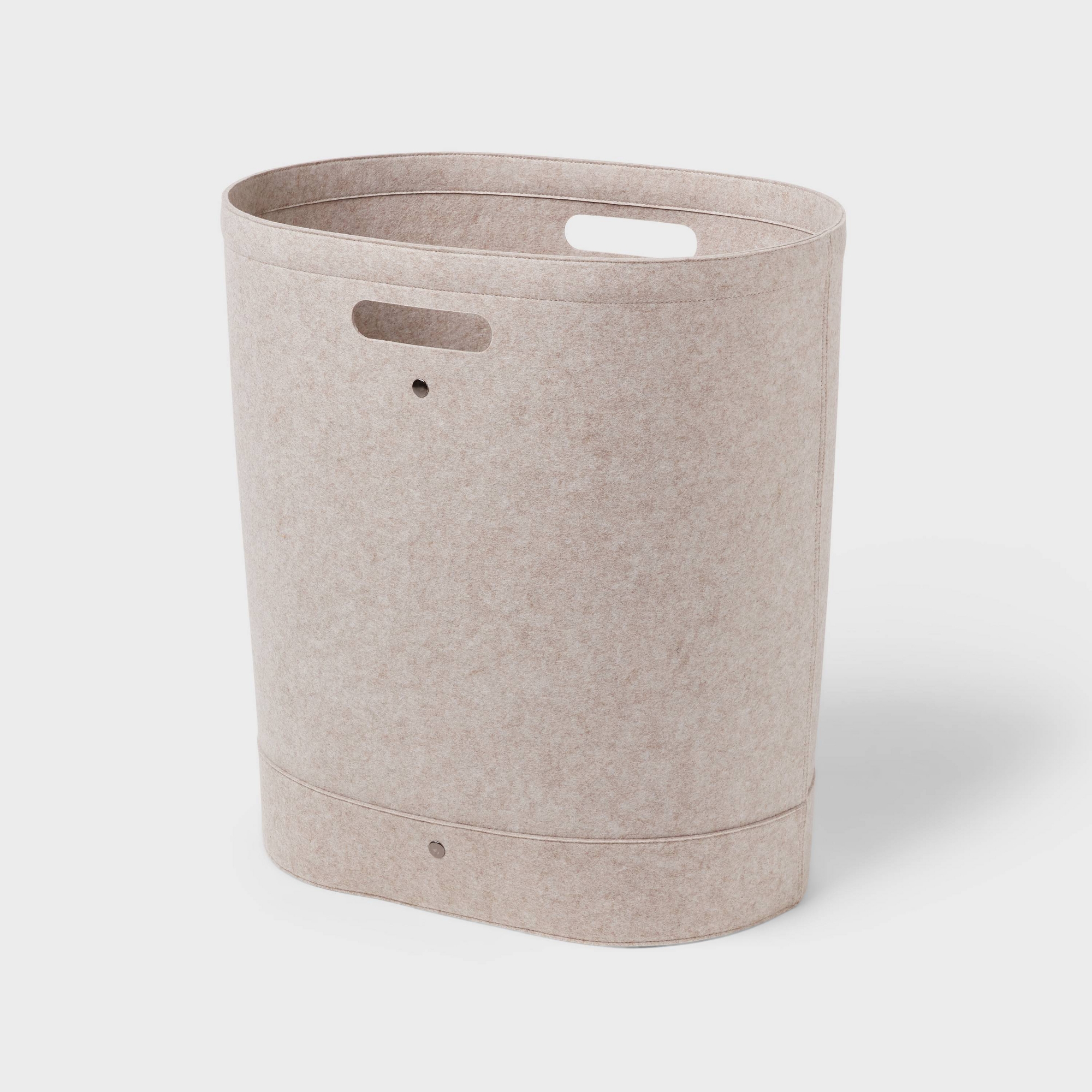 Felt Double Laundry Hamper Oatmeal - Brightroom™
