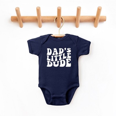 The Juniper Shop Dad's Little Dude Baby Bodysuit