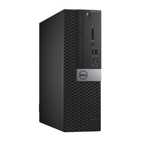 Dell OptiPlex 7050, SFF Desktop, Intel Core i7-6700, 3.4GHz ,16GB RAM, 512GB SSD, Windows 10 Pro - Manufacturer Refurbished - image 1 of 1