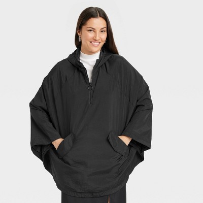 Women's Adaptive Hooded Rain Coat - A New Day™