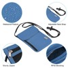 Unique Bargains Waterproof Passport Holder Neck Wallet for Women Men - 4 of 4