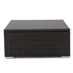 Dexmalle Traditional Rattan With Storage Coffee Table - 1 of 4
