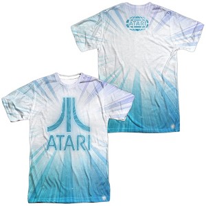 Men's Atari Burst Logo (Front Back Print) Short Sleeve Costume T-Shirt - 1 of 4
