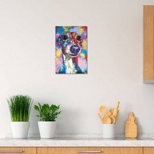 iCanvas Italian Grayhound III by Tadaomi Kawasaki Canvas Print Wall Art - 1 of 3