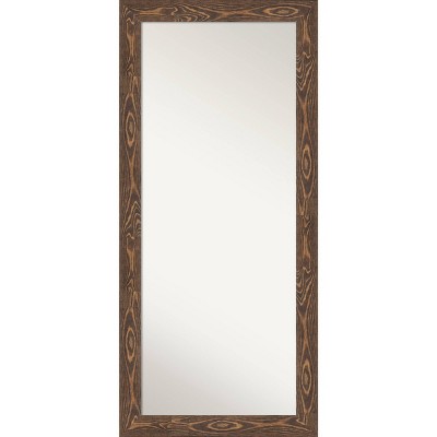 29 X 65 Crackled Framed Full Length Floor/leaner Mirror Metallic - Amanti  Art : Target