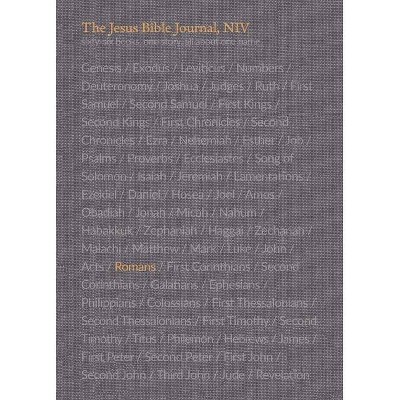 The Jesus Bible Journal, Romans, Niv, Paperback, Comfort Print - by  Zondervan