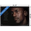 Trends International Michael Jordan - Obstacles Framed Wall Poster Prints - 3 of 4
