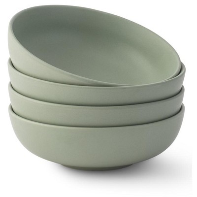 JoyJolt Mesa 4-Piece Stoneware Pasta Bowls Set – 30oz