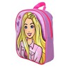 Barbie Backpack 11" Mini Small Toddler Pink Girls - 3 of 4
