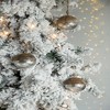 NAYSAYE Party Decoration and Accessories Wood Christmas Ball Hanging Ornament Set for Holiday Celebration, Brown, 4"*4"*0.55" - 4 of 4