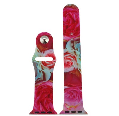 Olivia pratt printed silicone apple watch band