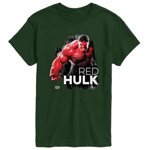 Men's - Marvel - Red Hulk Short Sleeve Graphic T-Shirt - 1 of 3