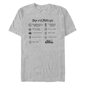 Men's The Lord of the Rings: The War of the Rohirrim Sigils of The Riddermark T-Shirt - 1 of 4