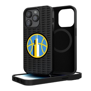 Keyscaper WNBA Text Backdrop MagSafe Compatible Cell Phone Case for iPhone 15 Pro Max - 1 of 4