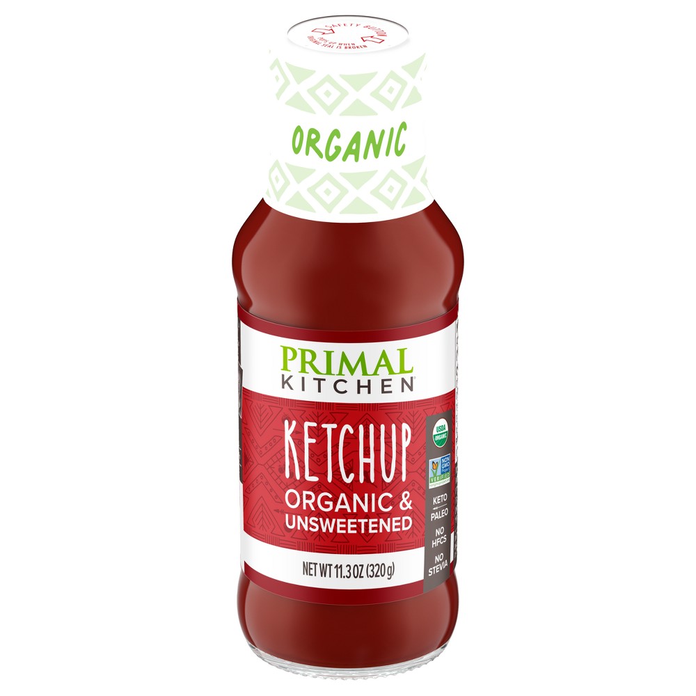 Primal Kitchen Unsweetened Organic Ketchup - 11.13oz