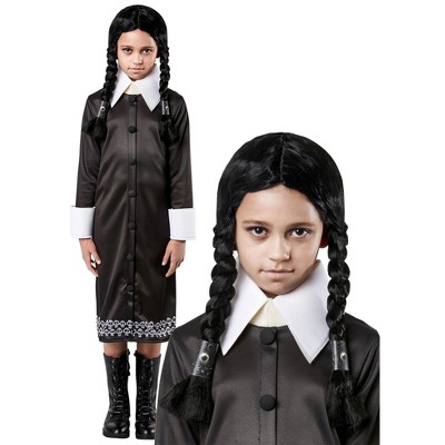 Rubie's Women's The Addams Family Wednesday Costume, Black, Women Medium