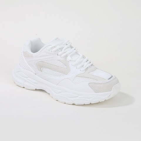 Женские кроссовки BERNESS Women's Bethania Chunky Mesh Sneakers White 11