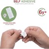 4E's Novelty Card Making Kit for Kids 3+ - DIY Christmas Crafts, 12 pcs Trendy Christmas Cards, Includes Christmas Cards with Envelopes, Fun Craft Kit - 4 of 4
