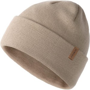 ZUPPAD Adult General Sizing Beanie for Men Women Cuffed Thick Knitted Unisex Winter Hat Beanies Skull Cap Hats 1 Pack - 1 of 4