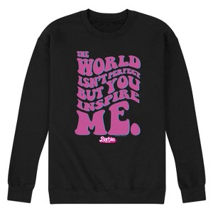 Men's - Barbie - You Inspire Me Graphic Fleece Sweatshirt - 1 of 4