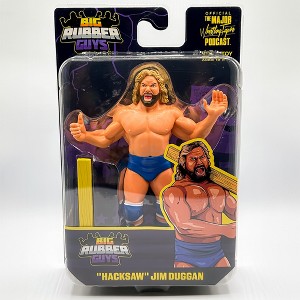 Hacksaw Jim Duggan Big Rubber Guys Action Figure - 1 of 3