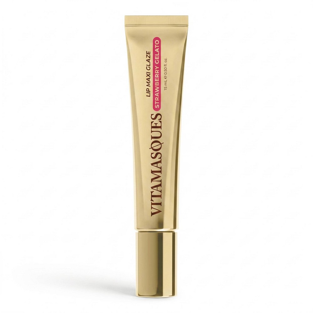 Vitamasques Lip Maxi Glaze - Strawberry Gelato - 0.5 fl oz