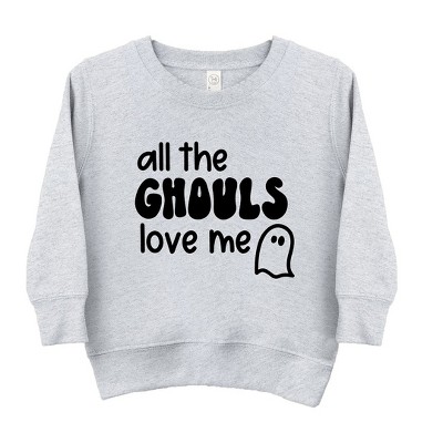 The Juniper Shop All The Ghouls Ghost Toddler Graphic Sweatshirt