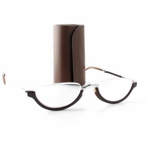 Calabria 309 Small Semi-Rimless Folding Reading Glasses - 1 of 4