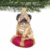Inge Glas 3.5 Inch Pug Christmas Tree Ornament , Christmas Ornament (1PC) - 2 of 3
