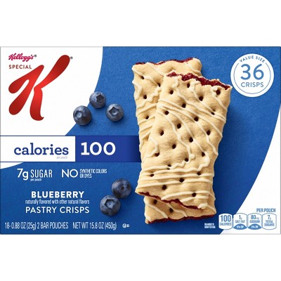 Special K Bars Blueberry Snack Bars Crisps - 15.84oz/36ct