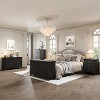 3 Drawer Dresser for Bedroom, Wide Chest of Drawers with Vintage Handle, Modern Wood Dresser Wide Nightstand Cabinet for Living Room - 2 of 4