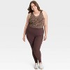 Women's Flex V-Neck Cropped Sports Bra - All In Motion™ - 3 of 4