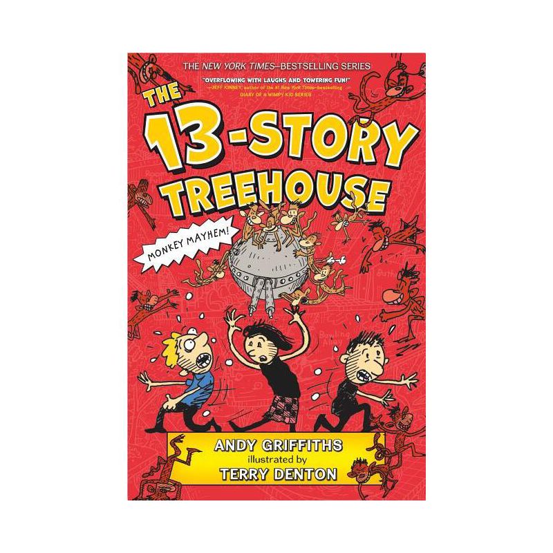 The 13-Story Treehouse - (Treehouse Books) by  Andy Griffiths (Paperback), 1 of 2