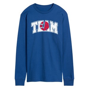 Men's - Instant Message - Team Japan Long Sleeve Graphic T-Shirt - 1 of 4