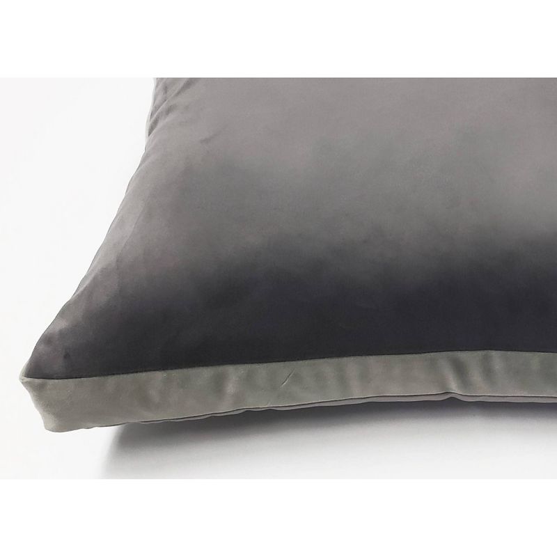 17"x17" Luxe Velvet Square Throw Pillow - Edie@Home, 5 of 7
