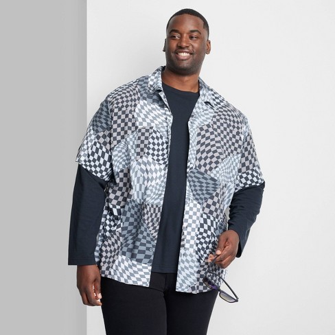 Checkered nike hot sale shirt