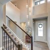 LLHZSY 5-Light Modern Ceiling Chandelier Flush Mount Ceiling Light Fixture for Foyer Stair High Ceilings - 4 of 4