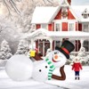 Karl Home 9.8 FT Lighted Christmas Inflatable Lying Snowman Outdoor Decoration - 3 of 4