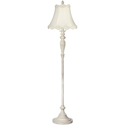 Vintage white floor deals lamp